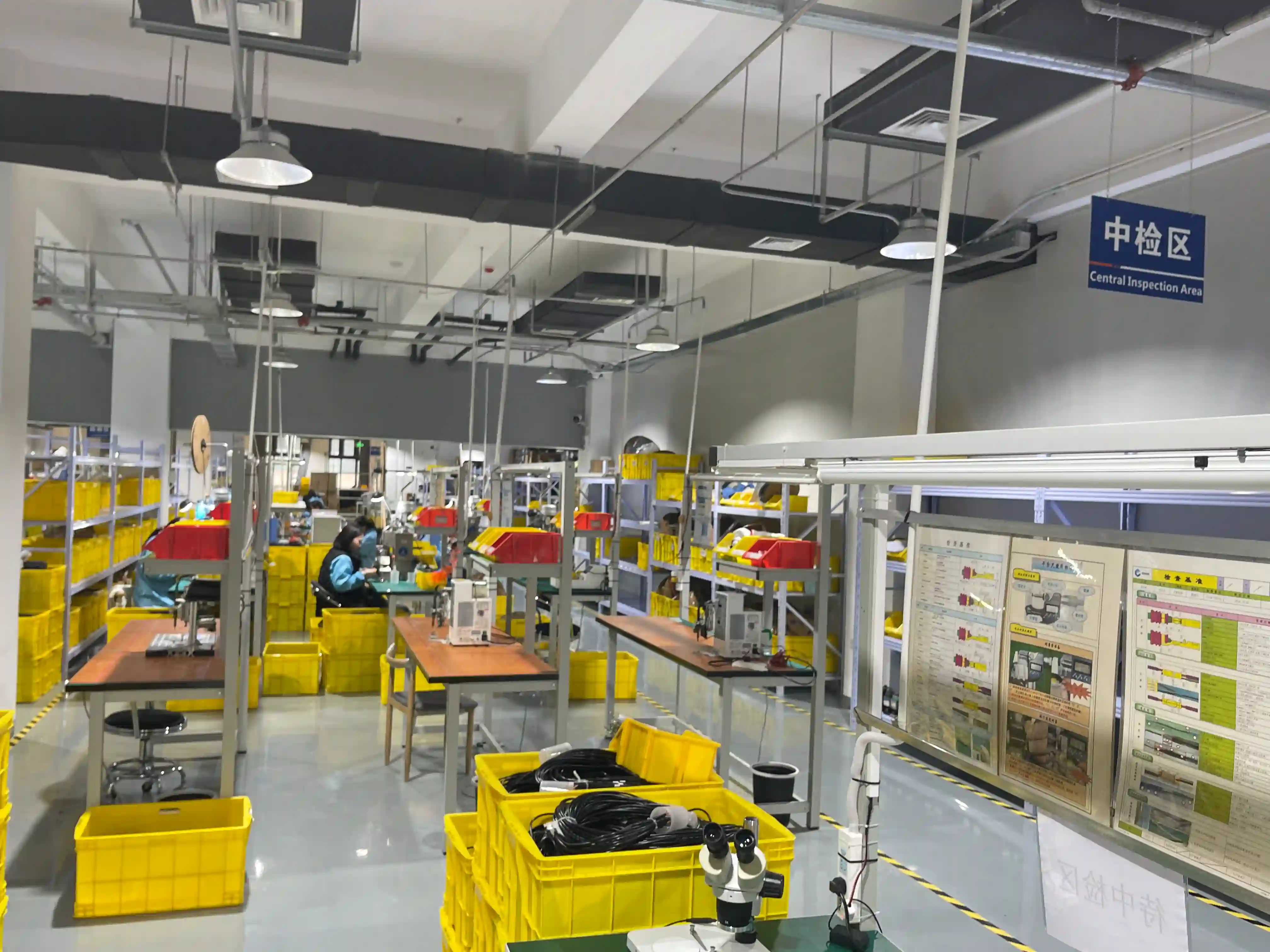 Departamento de inspección de calidad WIRINGO